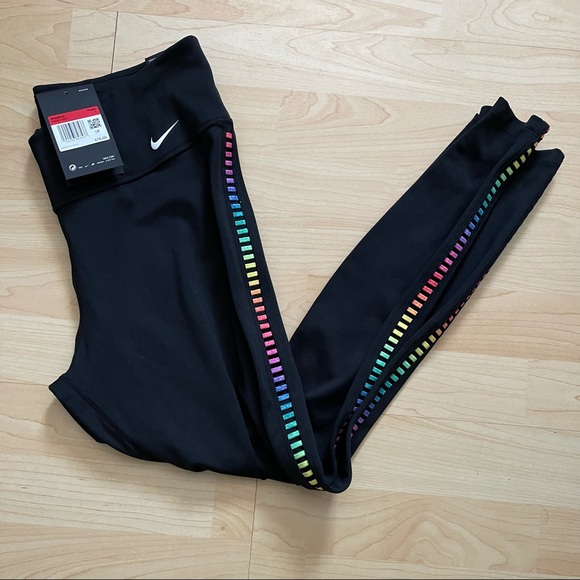 Nike | Pants \u0026 Jumpsuits | Nike Performance One Rainbow 78 Leggings |  Poshmark